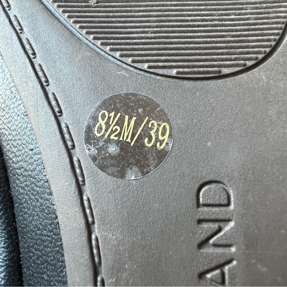 Lucky Brand Echo 2 Black Leather Travel Flats Women’s Casual Slip On Shoes, 8.5M - Picture 8 of 9